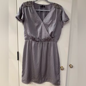 Banana Republic Embellished Shoulder Dress Small